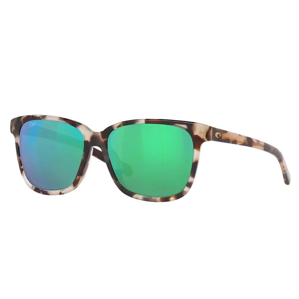 Costa May Shiny Tiger Cowrie Women’s Polarized Mirror Sunglasses